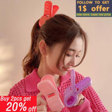 Arrietty Cosplay Shark Hair Clip Red Ponytail Hairpin Hair Claw Headwear