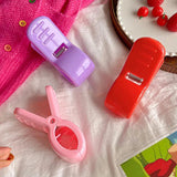 Arrietty Cosplay Shark Hair Clip Red Ponytail Hairpin Hair Claw Headwear