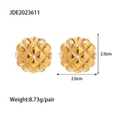 Youthway Vintage Argyle Pearl Earrings