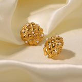 Youthway Vintage Argyle Pearl Earrings