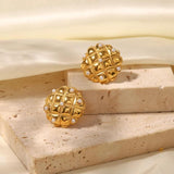Youthway Vintage Argyle Pearl Earrings