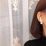 Pearl Ear Cuffs Pendientes Jewelry Brincos
