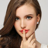 Titanium Small Pearl Ear Studs Girls Earrings Accessory