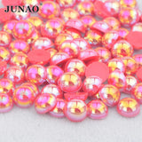 Flat Back Pearl Beads Crystal Applique Strass 14mm Scrapbook Crafts