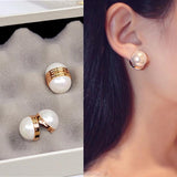 Magnetic Pearl Earrings for Women - Jewelry Accessories