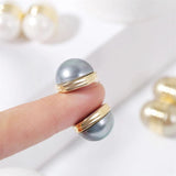 Magnetic Pearl Earrings for Women - Jewelry Accessories