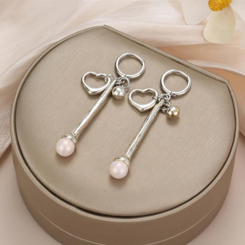 Anslow Designers Retro Style Pearl Women Drop Earrings Gift