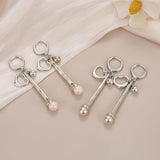 Anslow Designers Retro Style Pearl Women Drop Earrings Gift