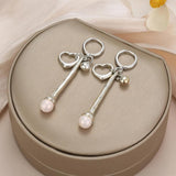 Anslow Designers Retro Style Pearl Women Drop Earrings Gift