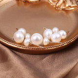 Natural Freshwater Pearl Earrings for Women High Jewelry Multiple Sizes