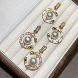 Crystal Heart Earrings - Women's Jewelry