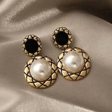 Crystal Heart Earrings - Women's Jewelry