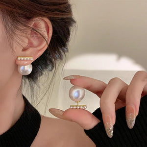 South Korea Pearl Earrings for Women, Daily Work Accessories