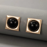 Charming Colorful Pearl Stud Earrings for Women Girls