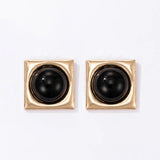 Charming Colorful Pearl Stud Earrings for Women Girls