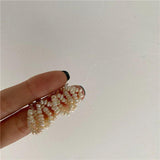 Baroque Pearl Earrings Wedding Accessories