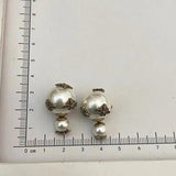 Little Bee Earrings Vintage Golden Pearl Earring Little Bee Jewelry