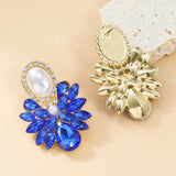 Rhinestone Pearl Earrings for Women