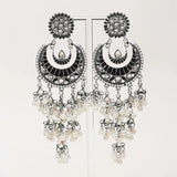 Bohemian Long Earrings Indian Jhumka Jhumki Tassel Earrings