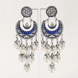 Bohemian Long Earrings Indian Jhumka Jhumki Tassel Earrings