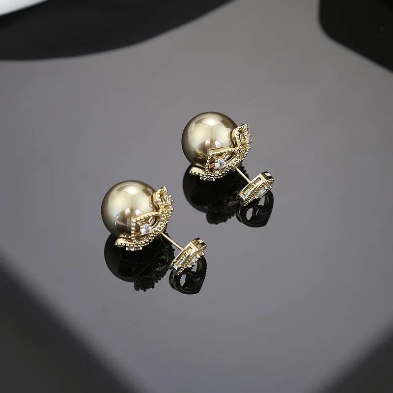 Pearl Love Earrings - Women's Gift Banquet Jewelry