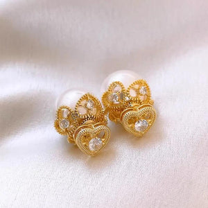 Pearl Love Earrings - Women's Gift Banquet Jewelry