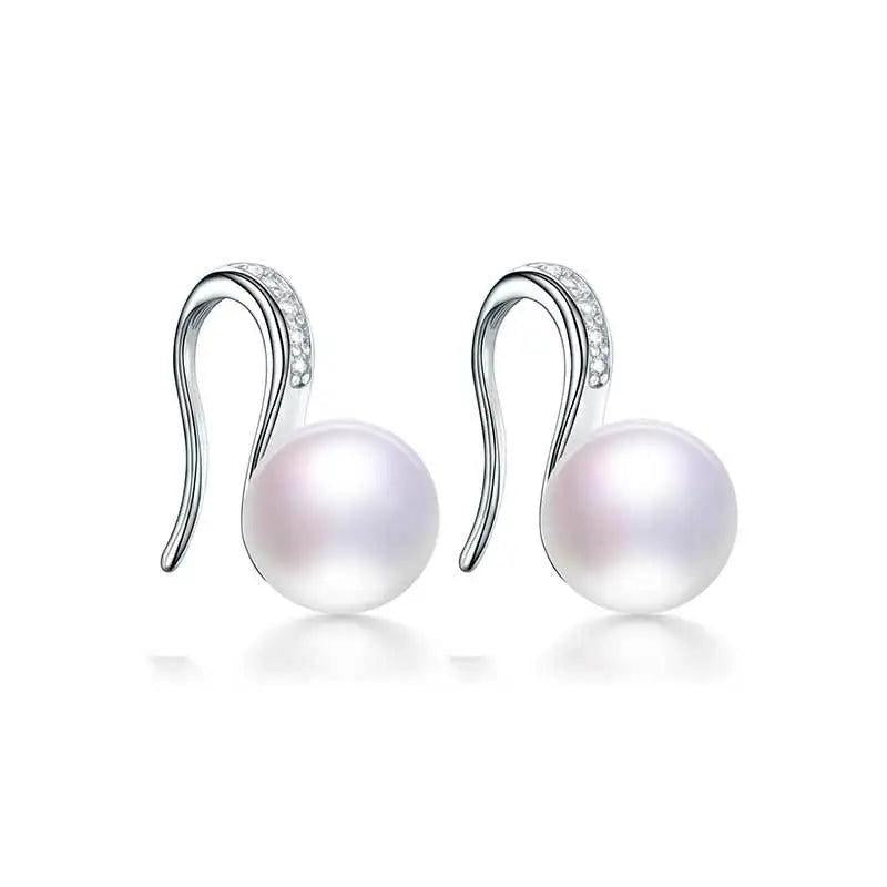 AAA Freshwater Pearl Earrings For Women Wedding Party Stud Earrings