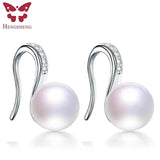 AAA Freshwater Pearl Earrings For Women Wedding Party Stud Earrings