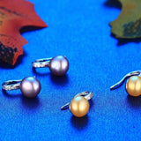 AAA Freshwater Pearl Earrings For Women Wedding Party Stud Earrings