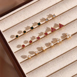 Hypoallergenic Stainless Steel Pearl Zircon Stud Earrings