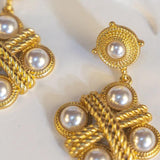 Pearl Earrings for Women Plated Handpicked Jewelry Gift