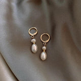 Baroque Freshwater Pearl Tassel Earrings Jewelry