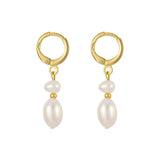 Baroque Freshwater Pearl Tassel Earrings Jewelry