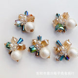 Pearl Stud Earrings Women's Fashion Jewelry