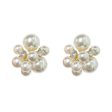 Pearl Fireworks Golden Earrings for Women