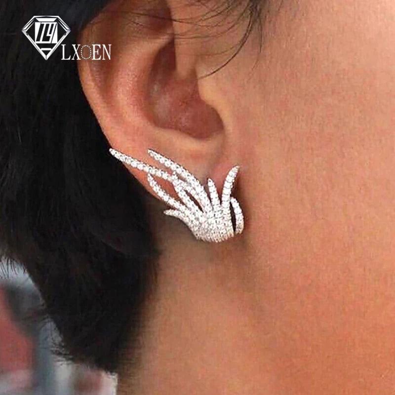 Zircon Vintage Women Stud Earring Dubai Wedding Earings