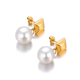 18K Plated Stainless Steel Earrings for Women