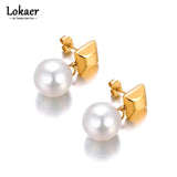 18K Plated Stainless Steel Earrings for Women
