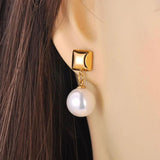 18K Plated Stainless Steel Earrings for Women