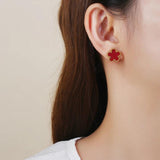 Mother-of-pearl Earrings in 14 Colors High Stainless Steel Drop Jewelry