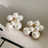 Pearl Stud Earrings Euro American Style Party Jewelry