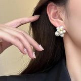 Pearl Stud Earrings Euro American Style Party Jewelry