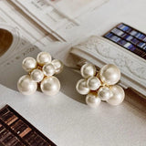 Pearl Stud Earrings Euro American Style Party Jewelry