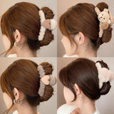 Women Hair Claw Clips Set Large Headwear Girls Crab Hair Clips Hair Accessories