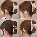 Women Hair Claw Clips Set Large Headwear Girls Crab Hair Clips Hair Accessories