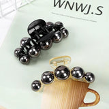 Women Pearl Big Hair Claws Hair Clip Crab Hairpins Styling Hair Accessories