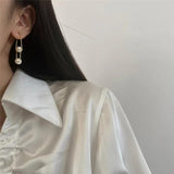 Baroque Freshwater Pearls Pendant Earrings European American Style