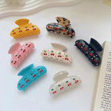 Korea Style Cherry Hair Claw Large Set Hair Clip Accessories