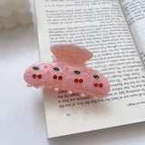 Korea Style Cherry Hair Claw Large Set Hair Clip Accessories