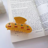 Korea Style Cherry Hair Claw Large Set Hair Clip Accessories